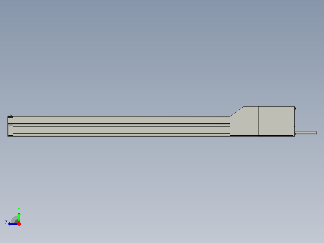 182101-S002_SMC_LEFS25A-300-R3AN1D_Electriccylinder右视图