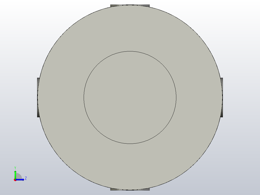 DIN 808-DG-B 带摩擦轴承的万向节[DIN_808-28-B14-96-DG]左视图