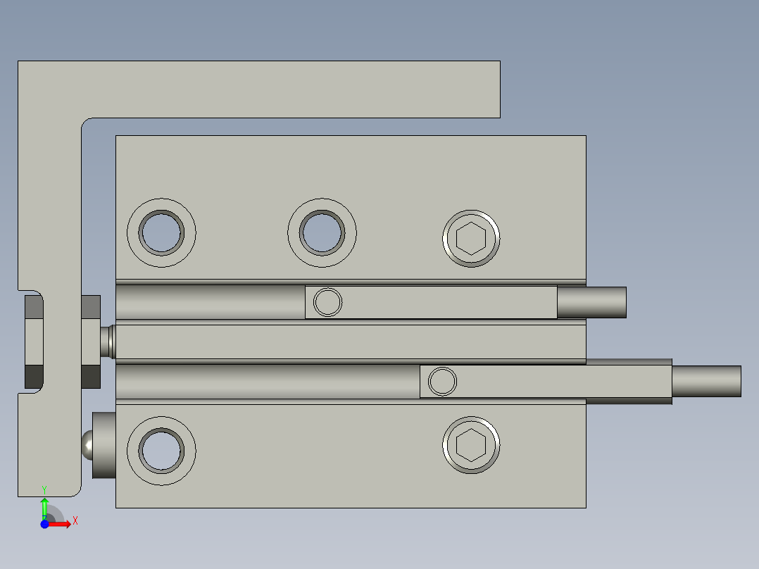 MXH6-10Z-M9BL前视图