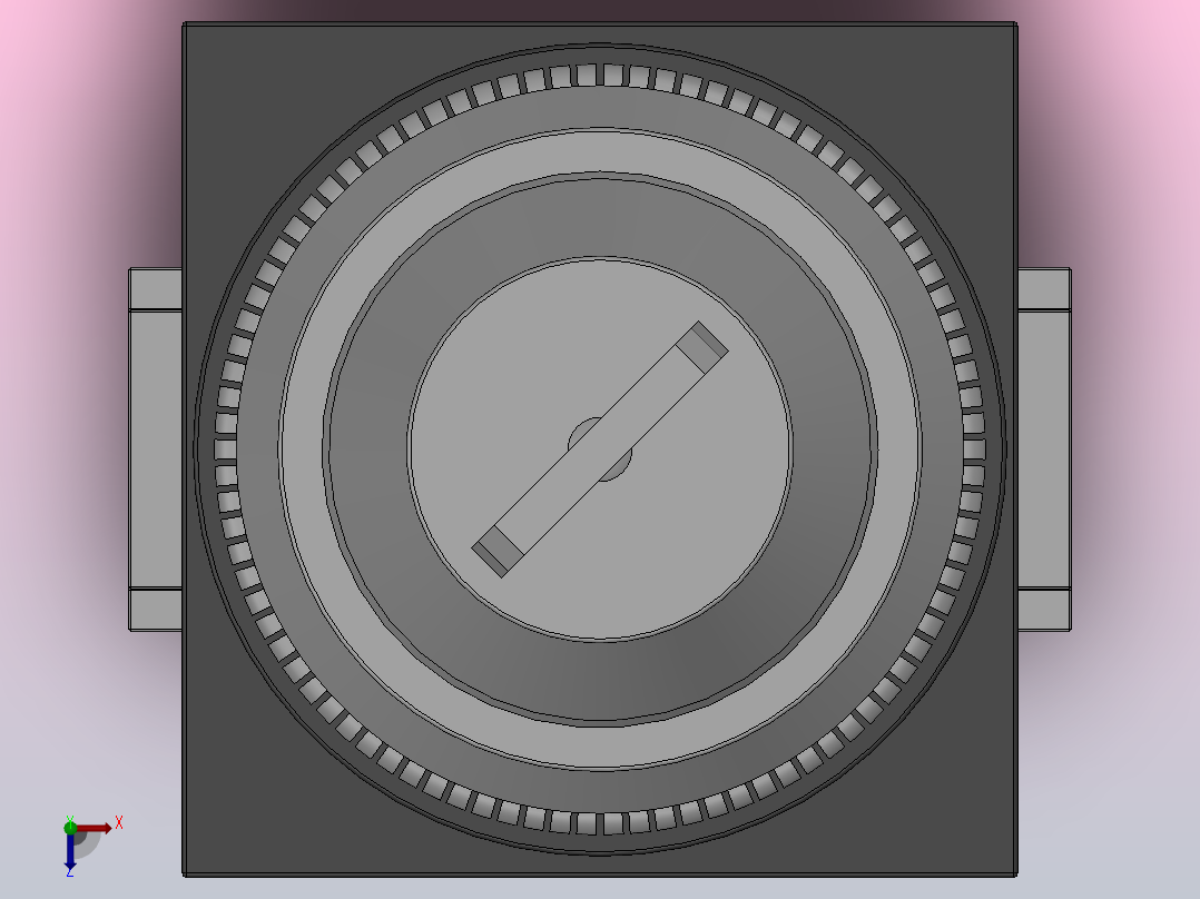 QVM100系列锁匙阀[QVM131-01-36]俯视图