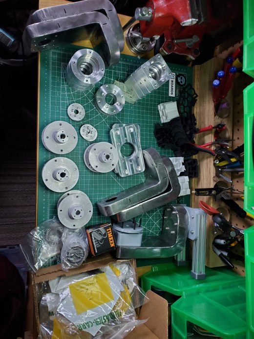 ROVER 360度转向机构，4WD，辅助3D打印无气轮胎缩略图