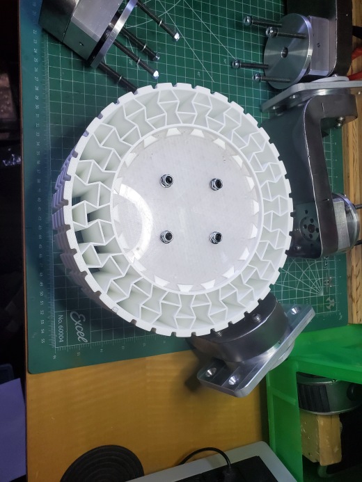 ROVER 360度转向机构，4WD，辅助3D打印无气轮胎缩略图