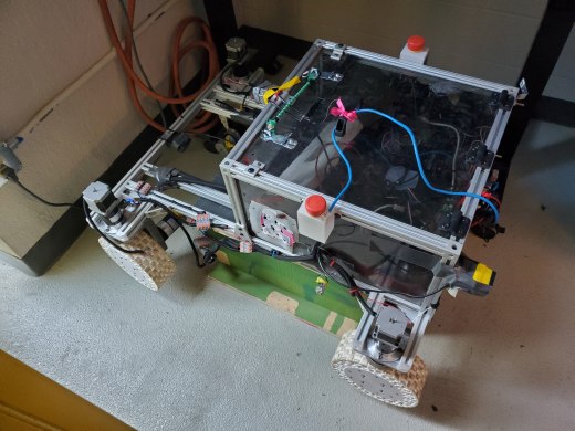 ROVER 360度转向机构，4WD，辅助3D打印无气轮胎缩略图