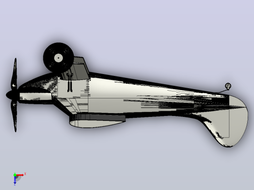 CE5P_SCRAPPY 3D print飞机俯视缩略图