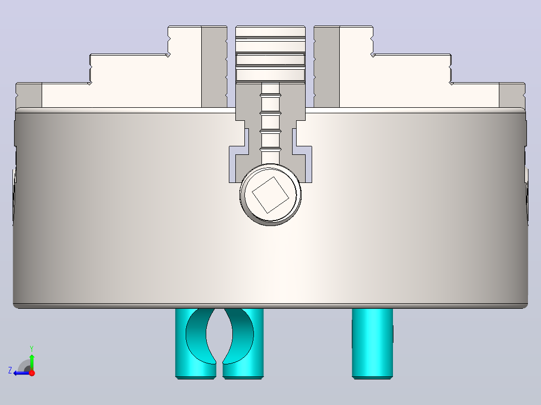 4爪吸盘242右视图