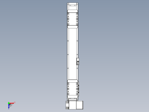 皮带直线轴双滑块型TPA-GCBS-80-P60-L175-RP-M20-N3俯视缩略图