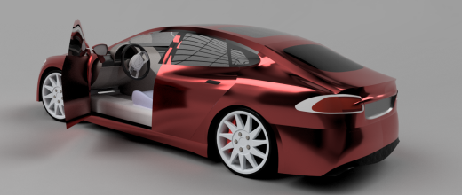 特斯拉汽车模型-model3缩略图