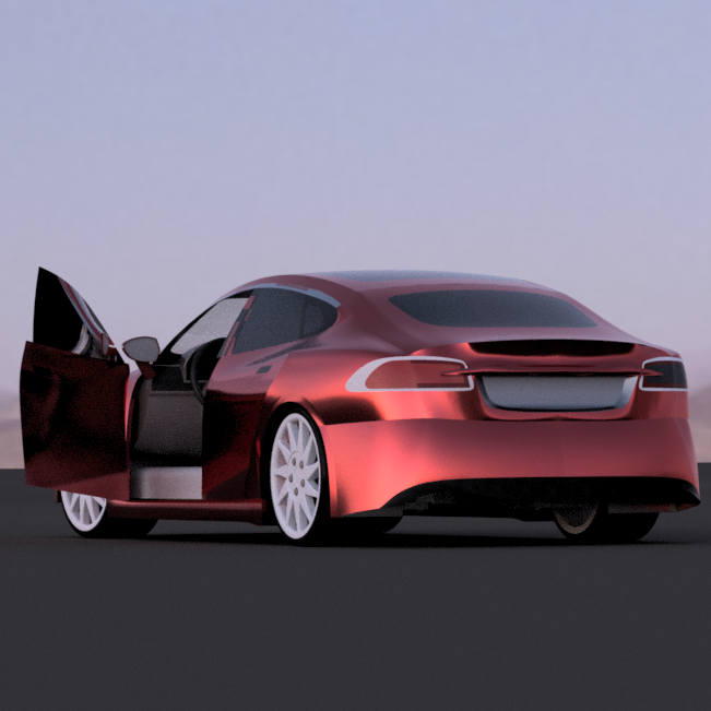 特斯拉汽车模型-model3