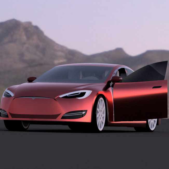 特斯拉汽车模型-model3