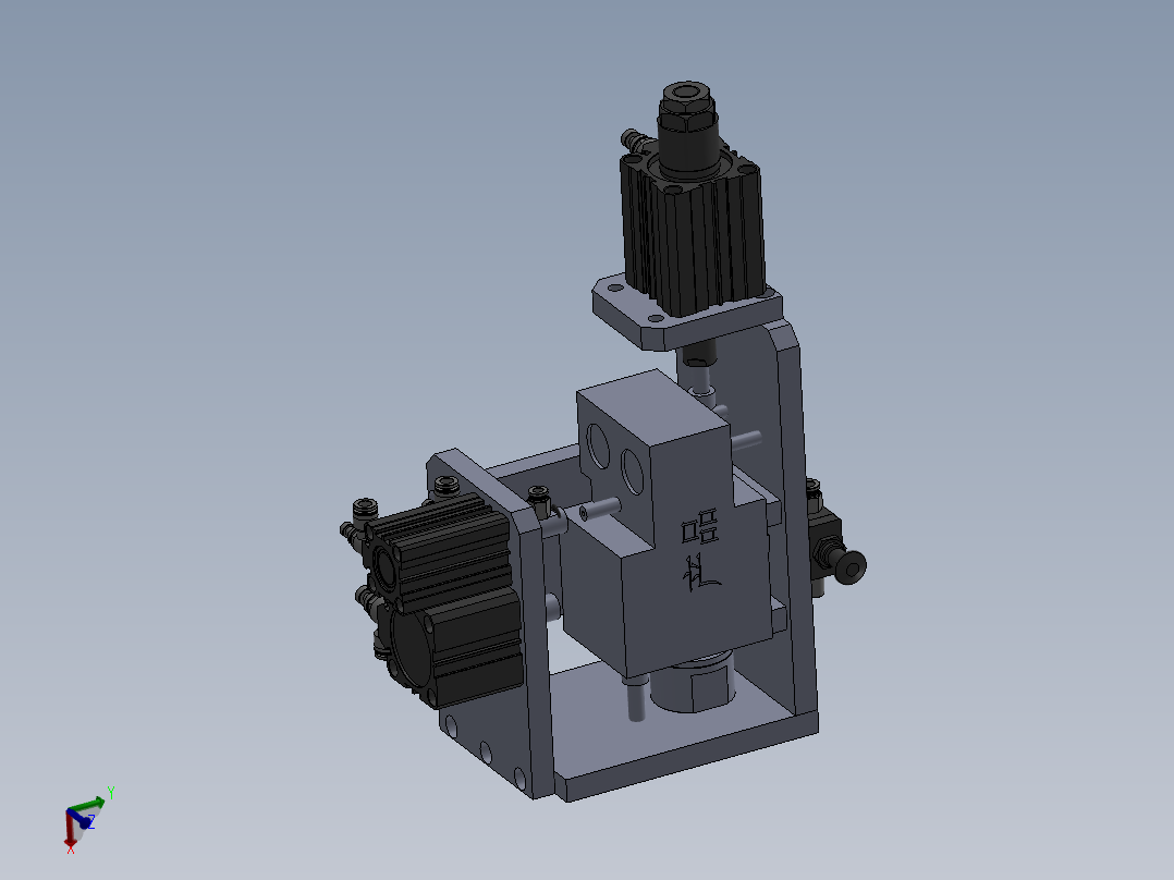 气控系统侧漏工装