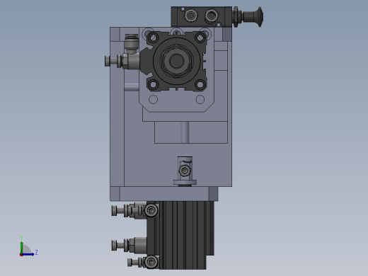 气控系统侧漏工装左视缩略图