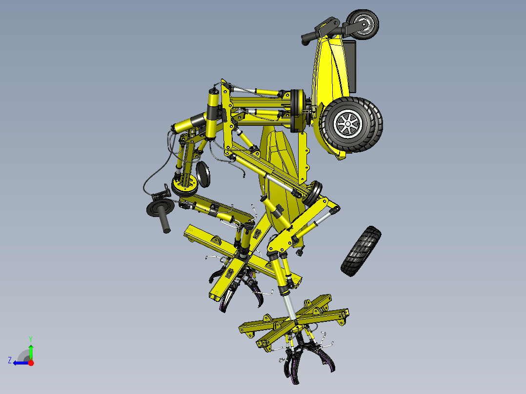 mechanical-arm SE STP STL右视图