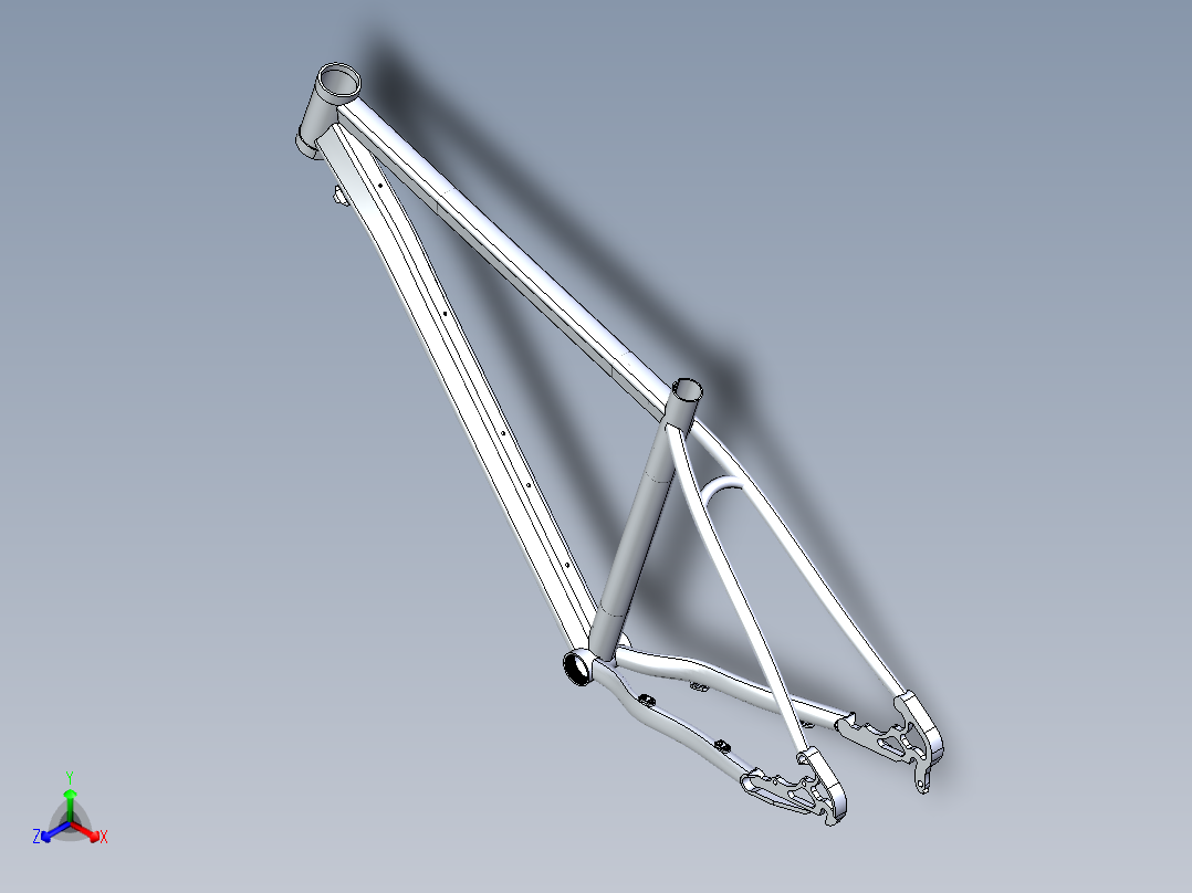 铝制的框架结构