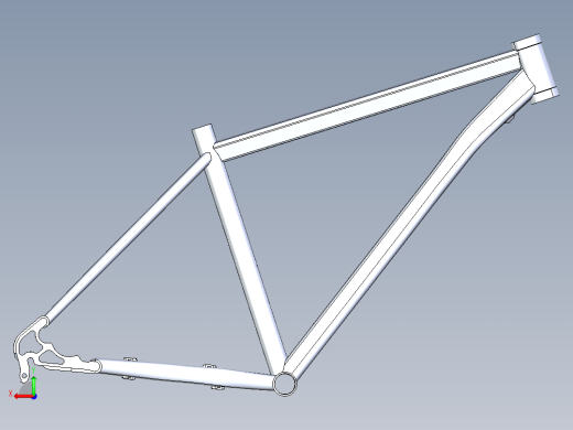 铝制的框架结构后视缩略图