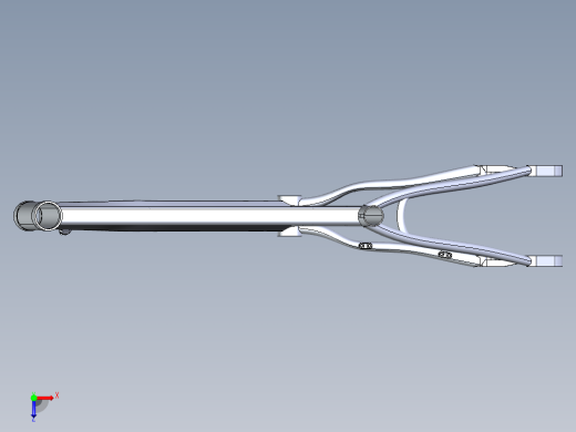 铝制的框架结构俯视缩略图