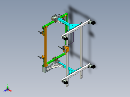 一种翻转式小车