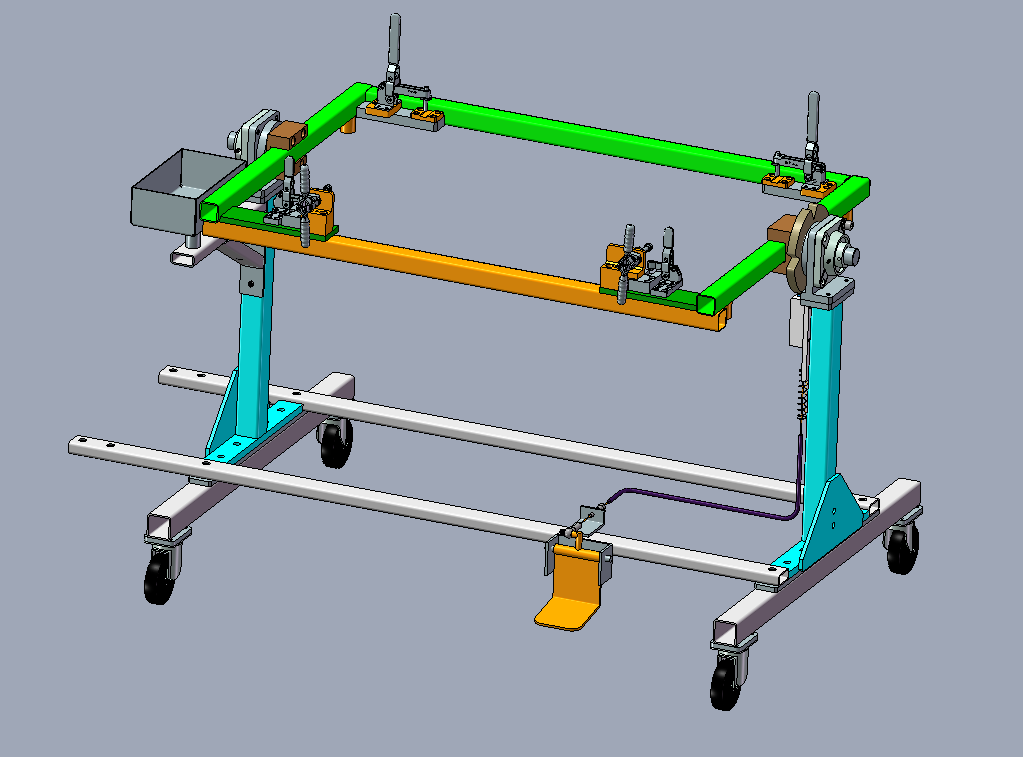 一种翻转式小车