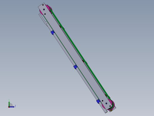 装配线产品的托盘左视缩略图