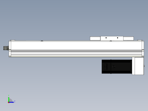 Toyo东佑达直线模组-ECH14-300-BM-200W+煞車左视缩略图
