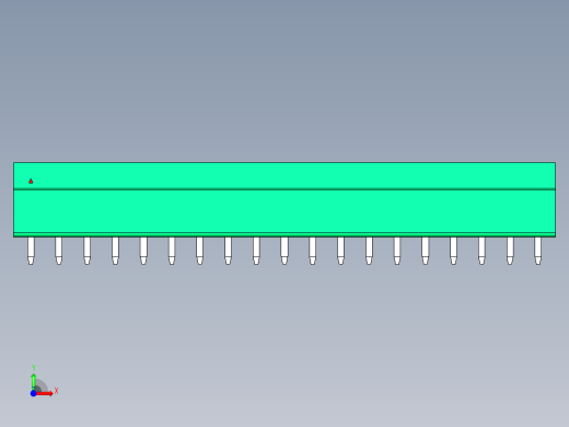 DEGSON 15EDG 系列 3.5mm 插拔式接线端子 FullPack-15EDGVC-3.5-19P-14-00AH前视缩略图