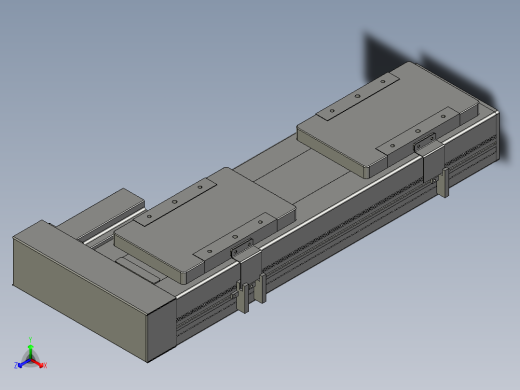 直线模组LHC14-S250-R设计图纸