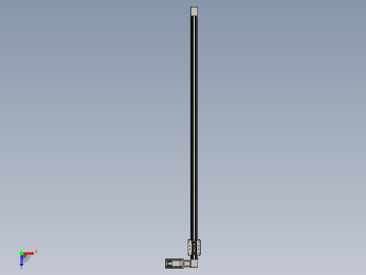 威洛博直线电机模组EB4-L80-S1300-R-57-MS3俯视缩略图