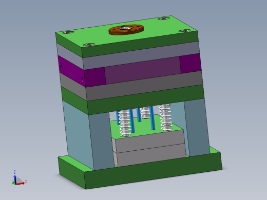 Q222-幼儿玩具车接插件塑料注射模的设计【三维SolidWorks】