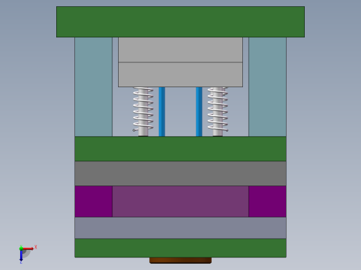 Q222-幼儿玩具车接插件塑料注射模的设计【三维SolidWorks】俯视缩略图
