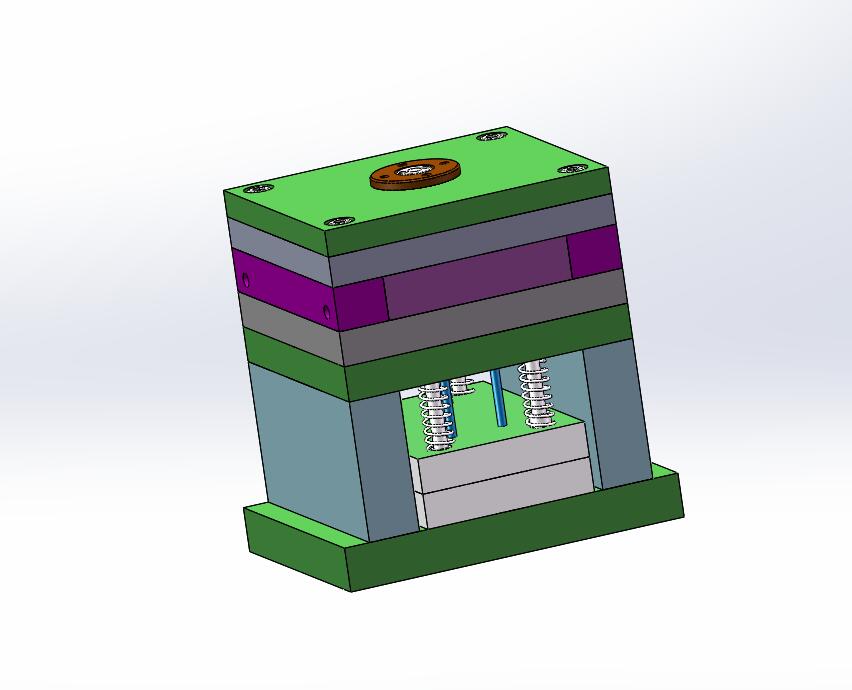 Q222-幼儿玩具车接插件塑料注射模的设计【三维SolidWorks】
