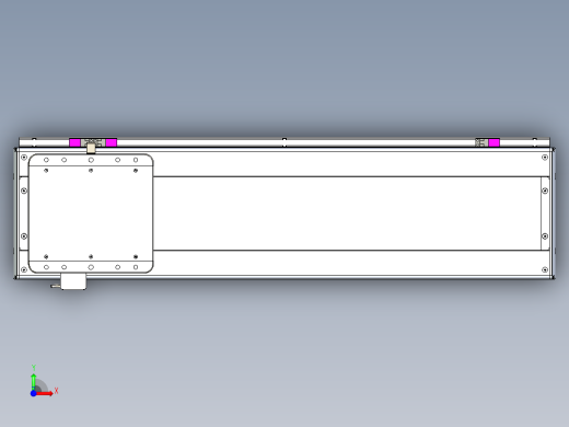 威洛博LC系列3d模型模组LC22H2Y-S650前视缩略图