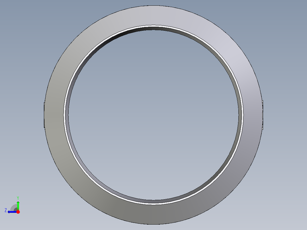 卡套式工业通用硬管接头Progressive_stop_ring_PSR14SX右视图
