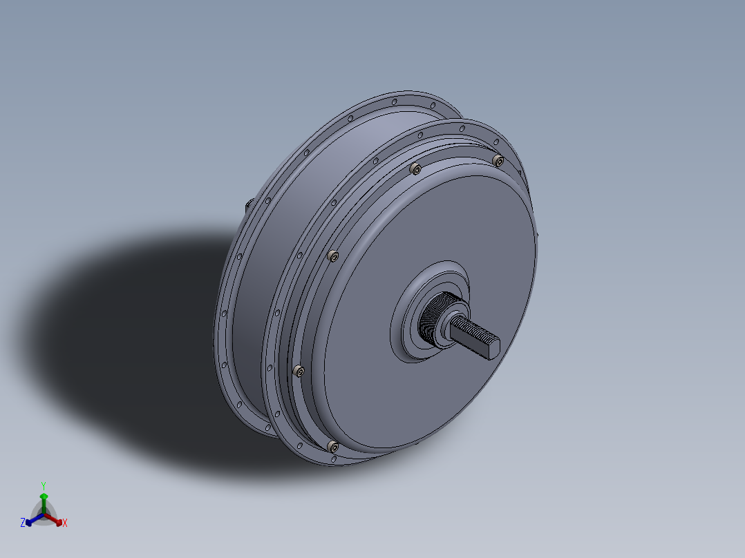 自行车 QS轮毂电机 QS205 H50 3000W--STP