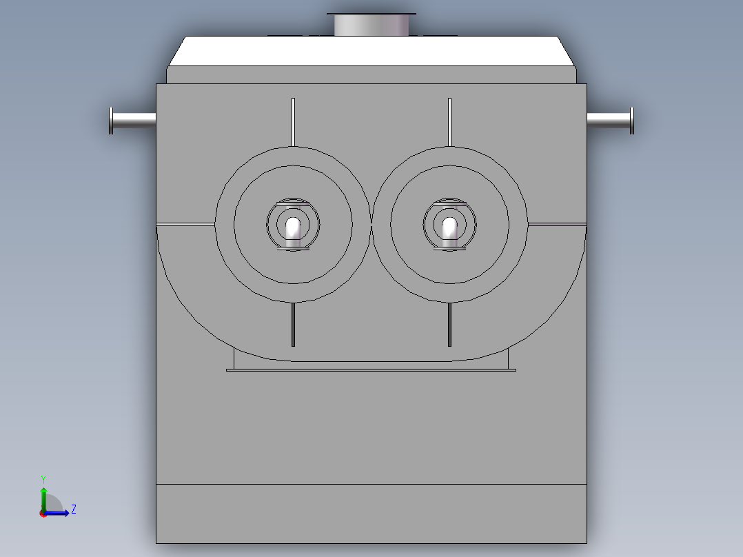 桨叶干燥机SW三维==506163==200左视图