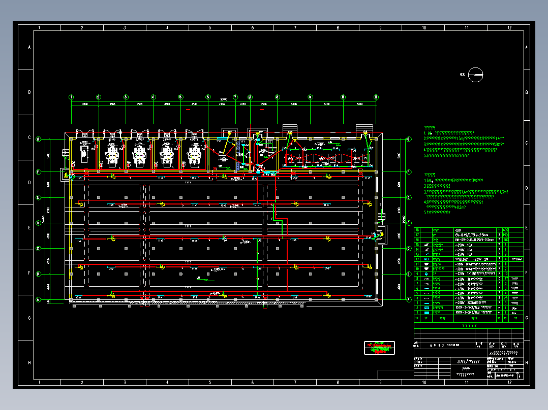 大型石化项目变配电工程全套施工图纸80张