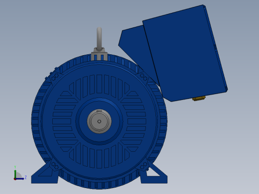 MD1C400-450低压大功率鼠笼式三相异步电动机[MD14505-6]前视缩略图