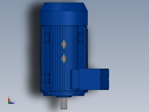 MD1C400-450低压大功率鼠笼式三相异步电动机[MD14505-6]俯视缩略图