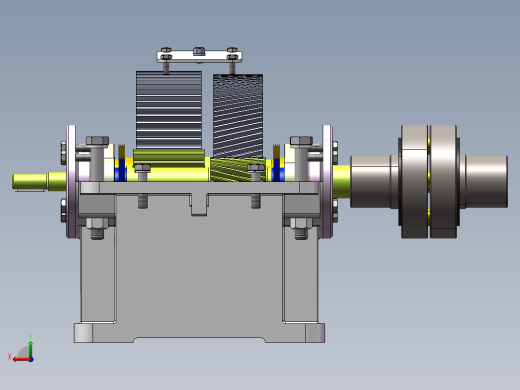 卸料装配体后视缩略图