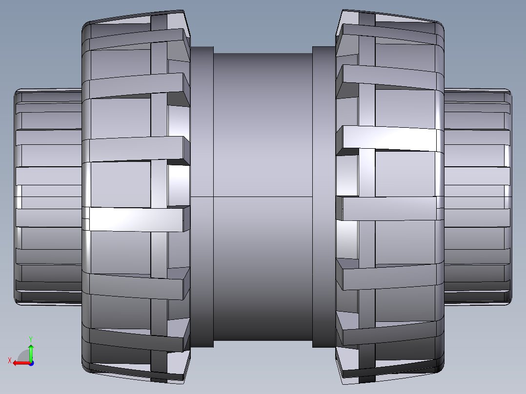 2SXEFV BSP EasyFit球止回阀螺纹母端后视图