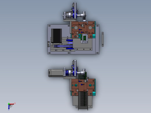 280端子折弯裁切机俯视缩略图