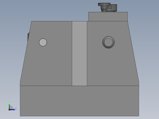 831003拨叉加工工艺及钻2-M8夹具设计【含三维SolidWorks】左视缩略图