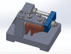 831003拨叉加工工艺及钻2-M8夹具设计【含三维SolidWorks】