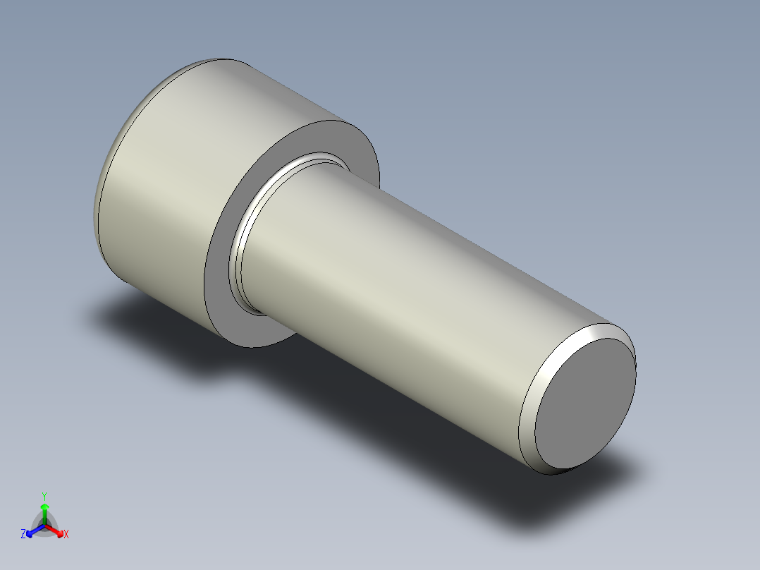 螺钉-DIN_912-M22x55.stp主视图
