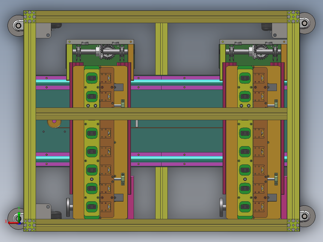 夹具平行移栽机sw18后视图