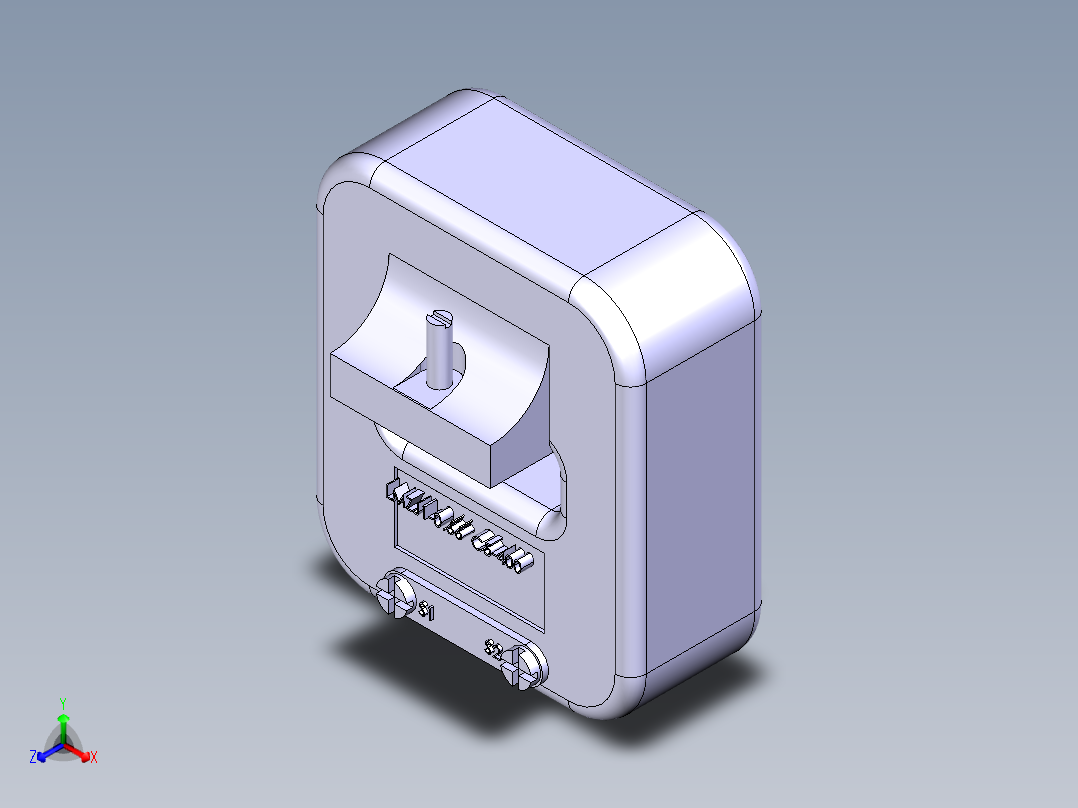 德力西电气 LMZJ1-0.66 C5-400主视图