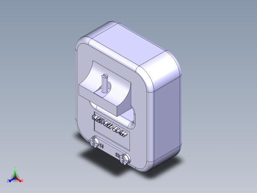 德力西电气 LMZJ1-0.66 C5-400正等轴测缩略图