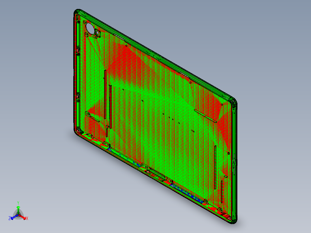 平板电脑外壳铣内腔程序图档