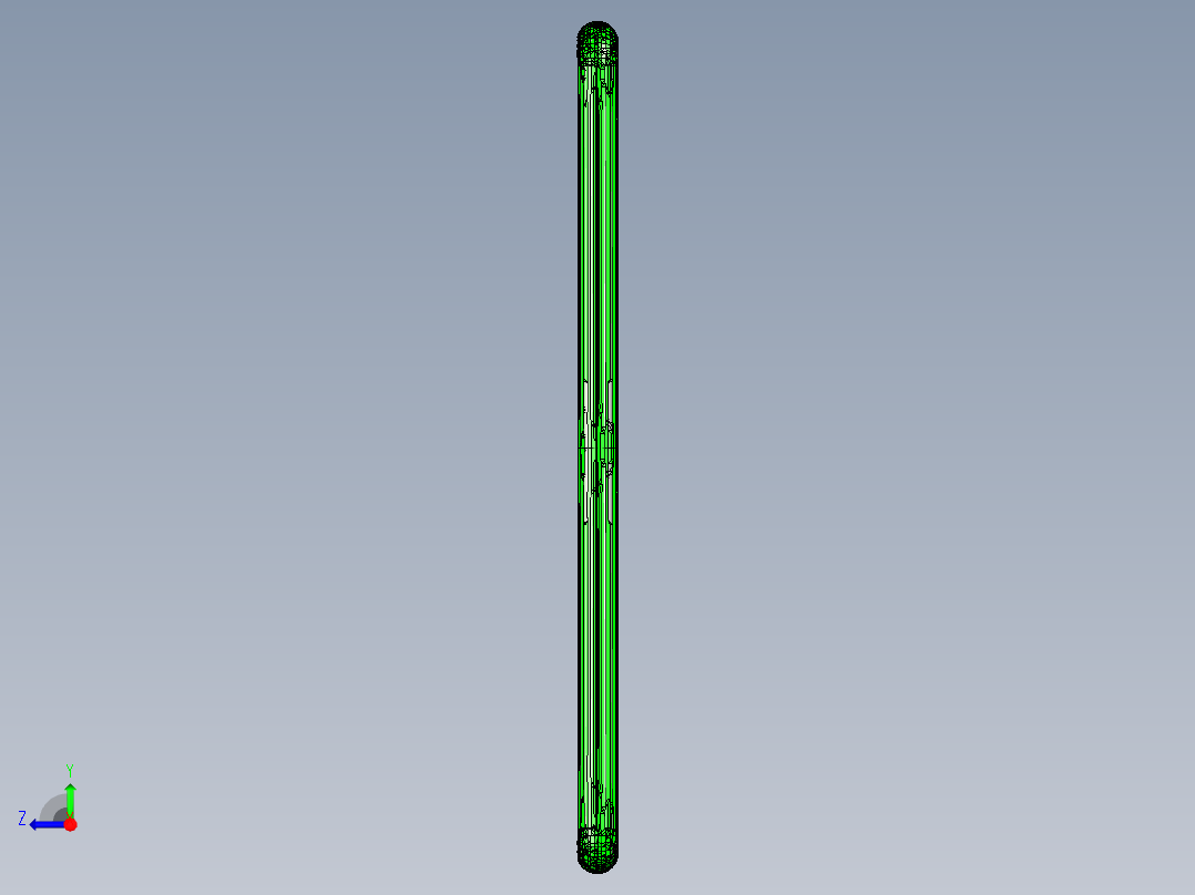 平板电脑外壳铣内腔程序图档右视图