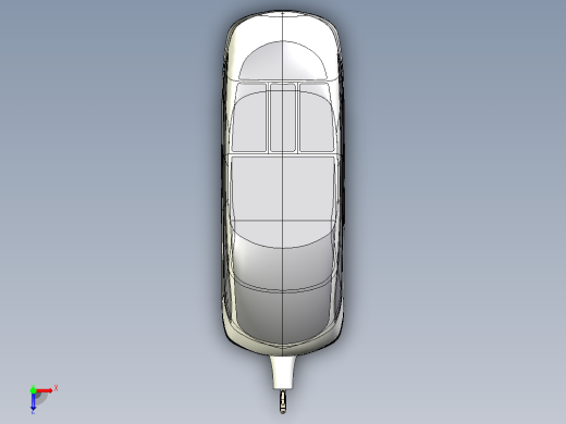 B2004153-特斯拉Model X的拖车俯视缩略图