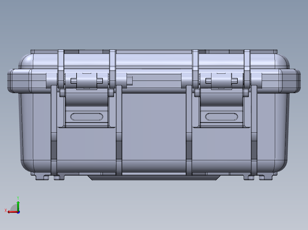 旅行箱(7)后视图