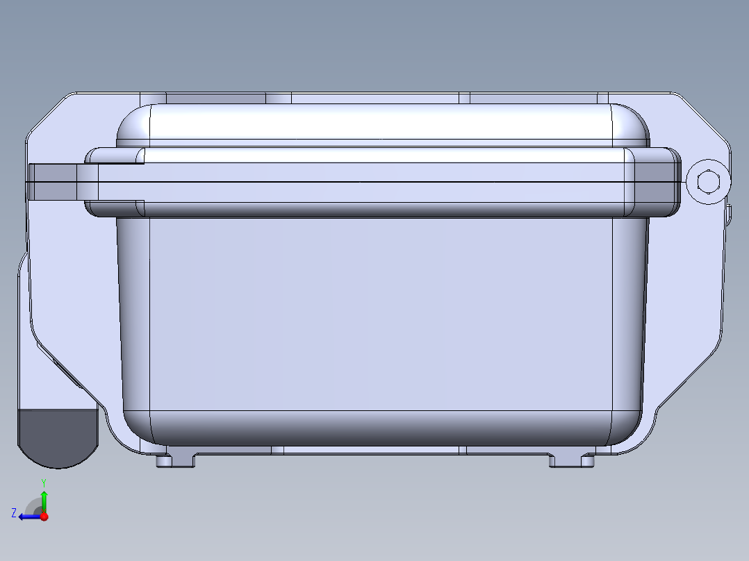 旅行箱(7)右视图